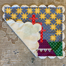 Load image into Gallery viewer, Pascha Basket Cover, Quilt Style with Scallops