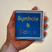 Load image into Gallery viewer, Cloth Book, Symbols and Colors