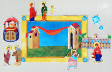 Load image into Gallery viewer, Felt Learning Set, Meeting and Annunciation