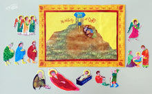 Load image into Gallery viewer, Felt Learning Set, Nativity of Christ
