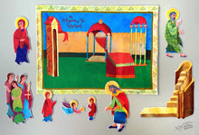 Load image into Gallery viewer, Felt Learning Set, Entrance of Theotokos