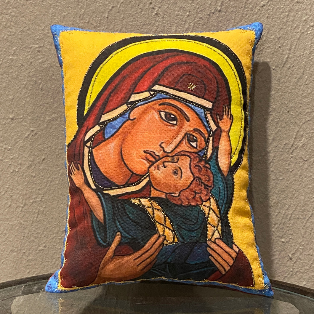 Theotokos Icon Pillow